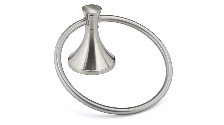 Richelieu 35649: Palermo Collection Towel Ring - Brushed Nickel