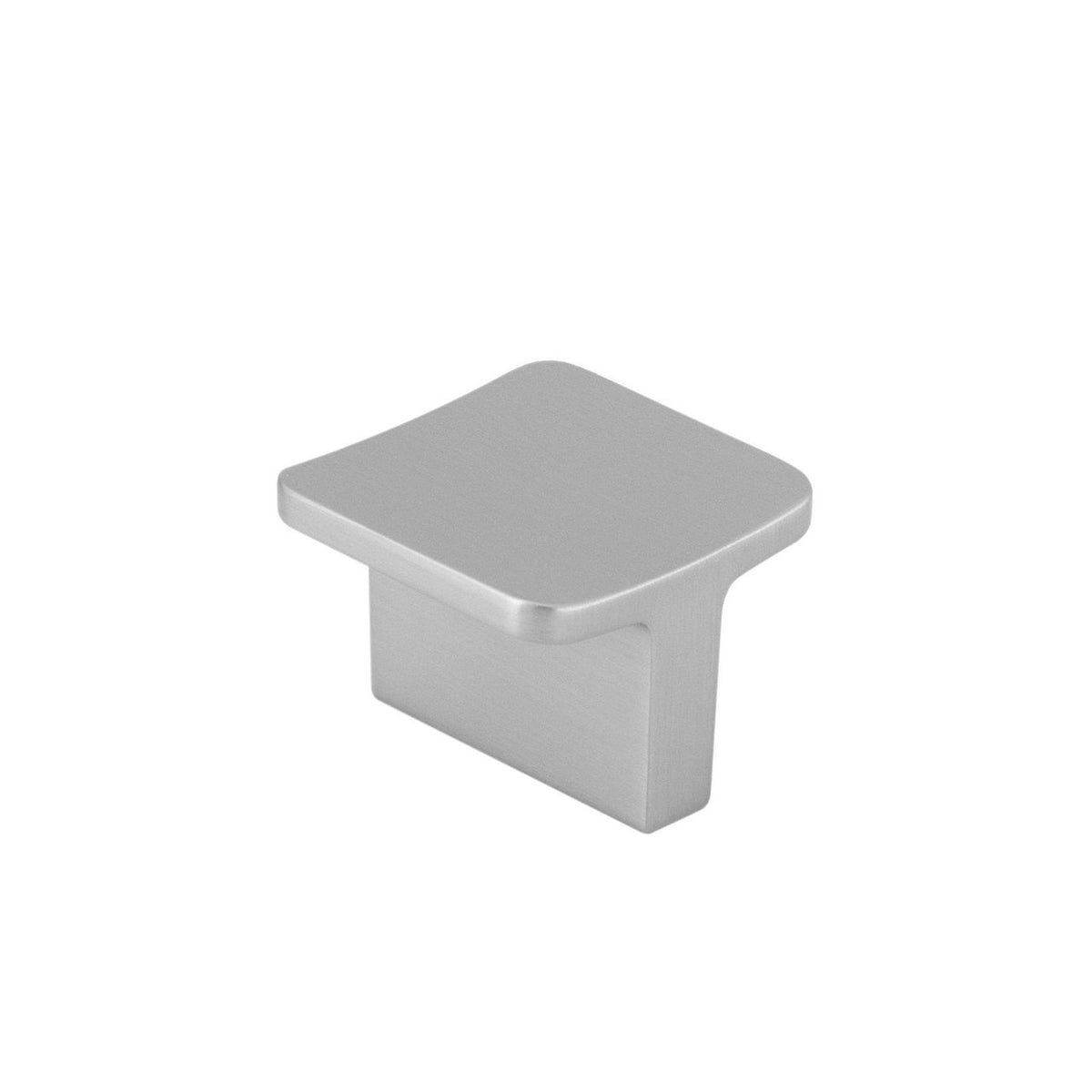 Richelieu 35716195: 1-3/16" Fusion Rectangular Cabinet Knob - Brushed Nickel