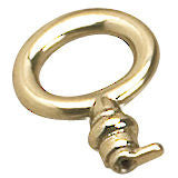 Richelieu 35728130: 1-1/2" Povera Brass Mock Key (universal) - Polished Brass