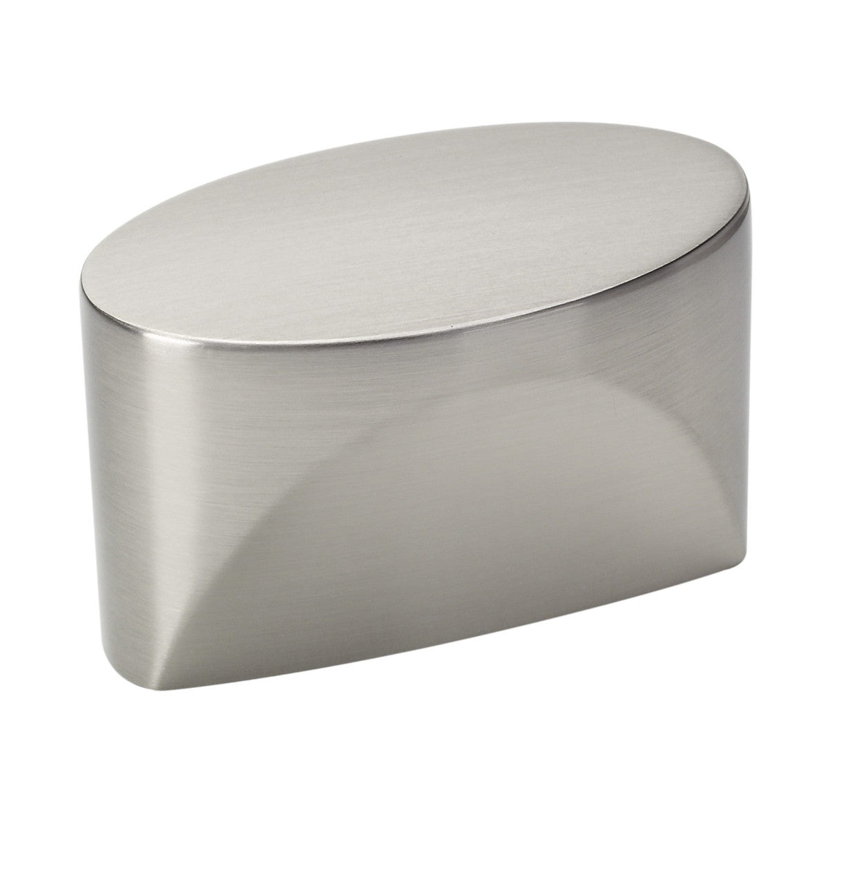 Richelieu 35832195: 1-31/32" Fusion Oval Cabinet Knob - Brushed Nickel