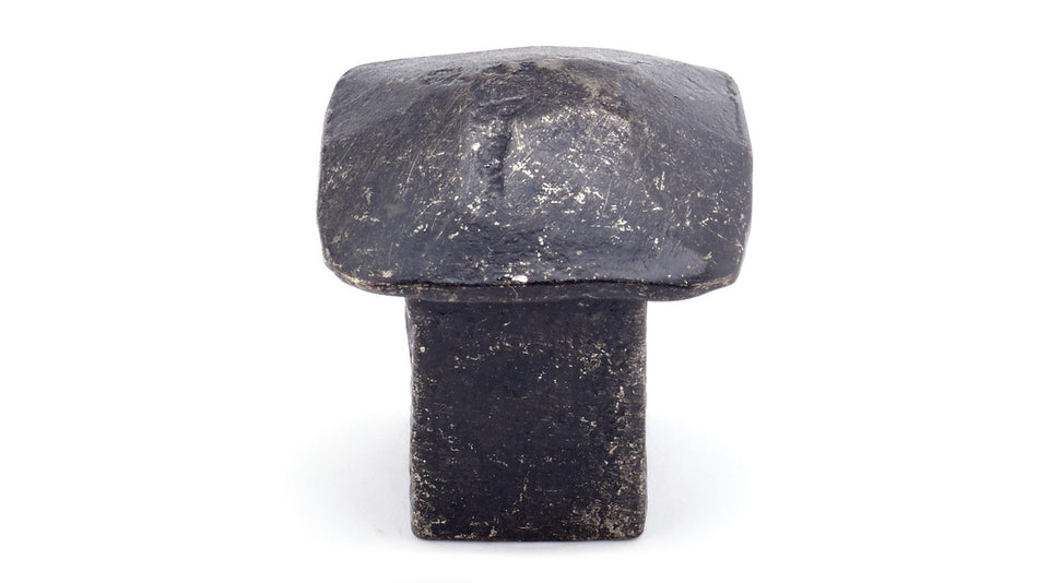 Richelieu 392726909: 1" Industrial Forged Iron Cabinet Knob - Matte Black Iron