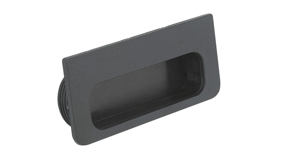 Richelieu 40250900: Contemporary Recessed Cabinet Pull - Matte Black