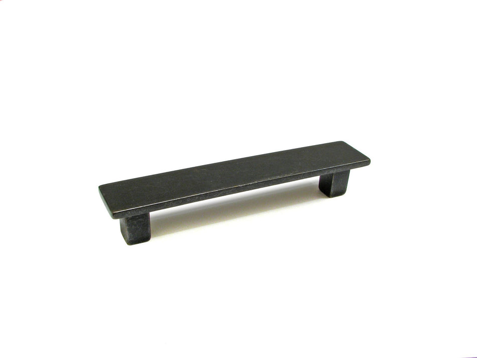 Richelieu 4948909: 96mm cc Contemporary Cabinet Pull - Matte Black Iron