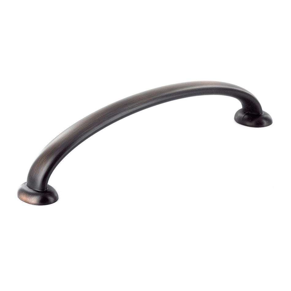 Richelieu 51278128BORB: 128mm cc Classic Cabinet Pull - Brushed Oil Rubbed Bronze