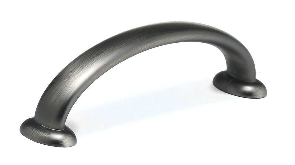 Richelieu 5127896143: 96mm cc Classic Cabinet Pull - Antique Nickel