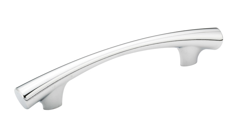 Richelieu 5183128140: 128mm cc Contemporary Cabinet Pull - Polished Chrome
