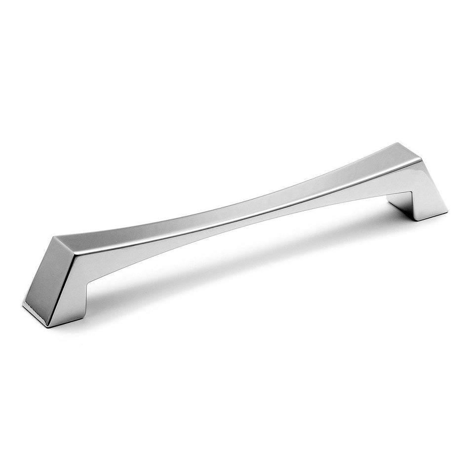 Richelieu 5187192140: 192mm cc Contemporary Cabinet Pull - Polished Chrome