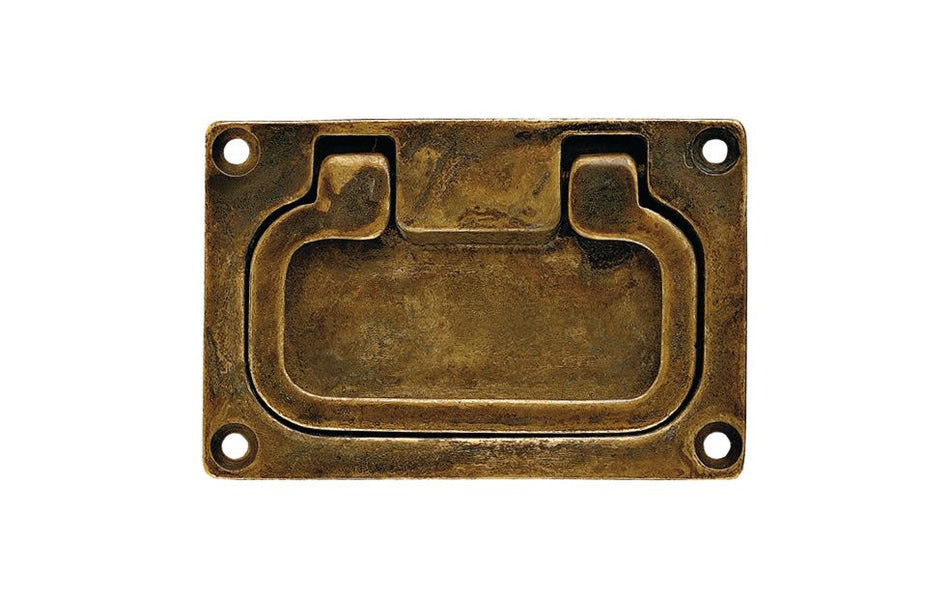 Richelieu 6014075163: 75mm cc Inspiration Drop Bail Cabinet Pull - Oxidized Brass