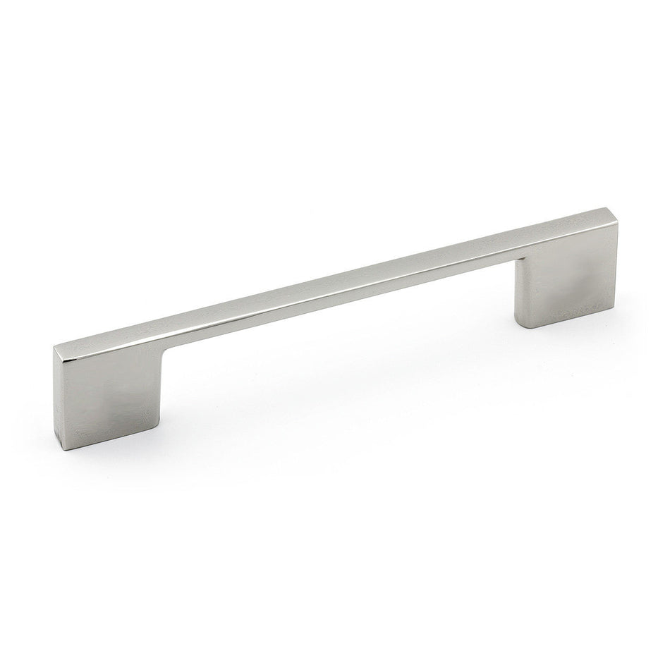 Richelieu 6132896180: 96mm cc Contemporary Cabinet Pull - Polished Nickel
