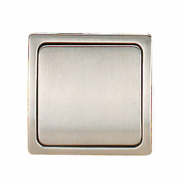 Richelieu 61672150195: 2" Recessed Cabinet Pull - Brushed Nickel