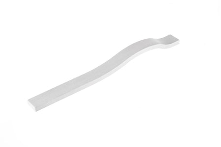 Richelieu 646432033: 320mm cc Inspiration Asymmetrical Flat Bar Cabinet Pull - Milk Oak
