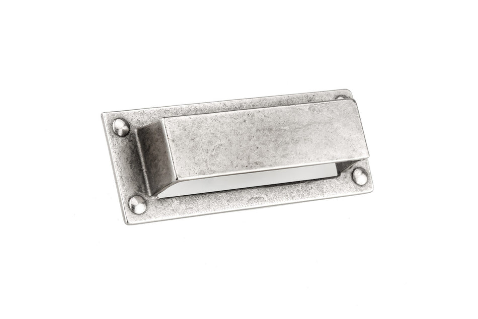 Richelieu 658396186: 96mm cc Inspiration Cup Cabinet Pull - Newcastle Antique Polished Nickel