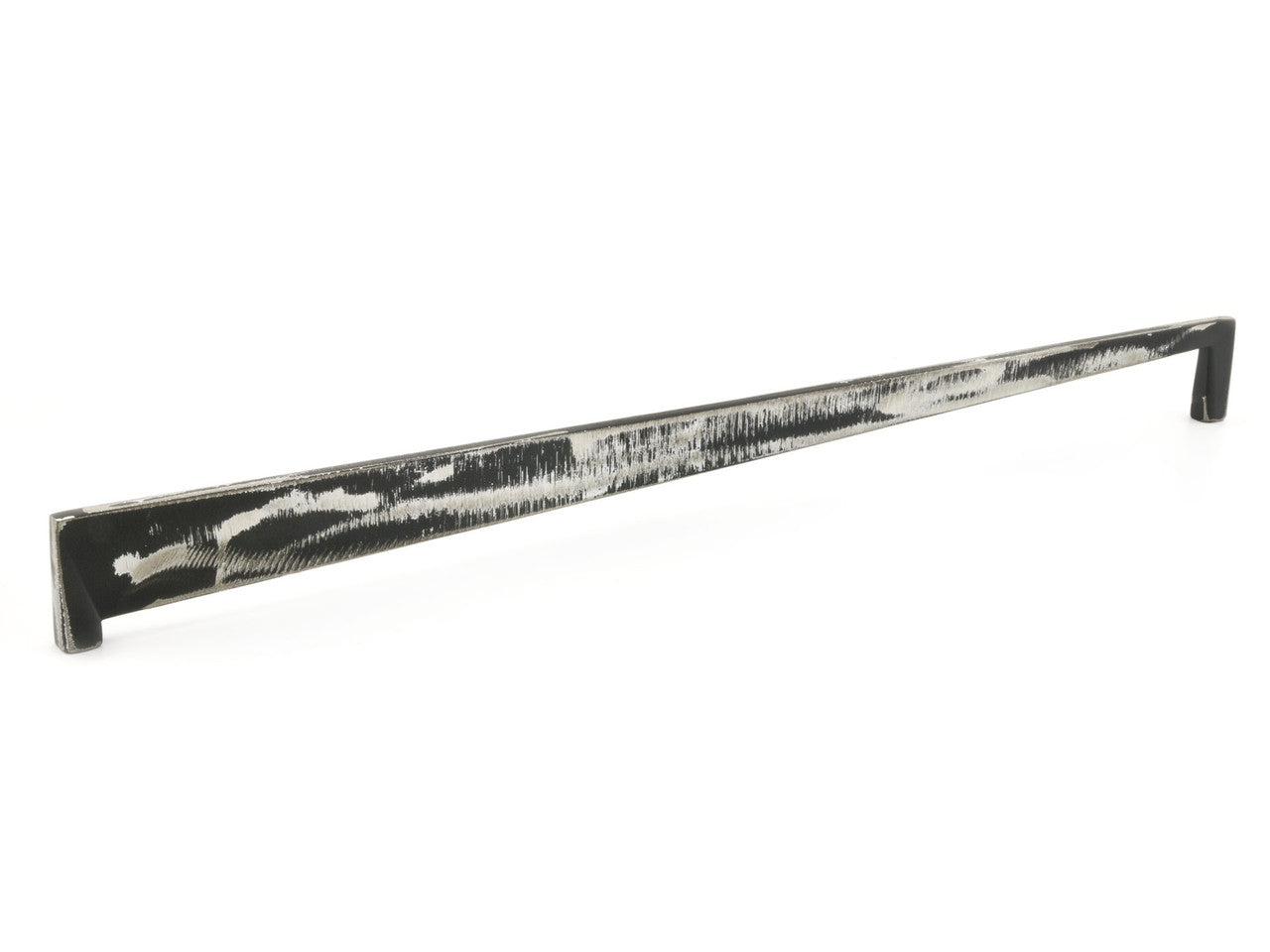Richelieu 681132094: 320mm cc Exclusive Rectangular Bar Cabinet Pull - Brushed Industrial Black