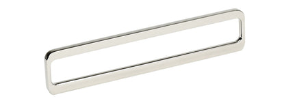 Richelieu 685160180: 96mm cc to 160mm cc Exclusive Rectangular Cabinet Pull - Polished Nickel