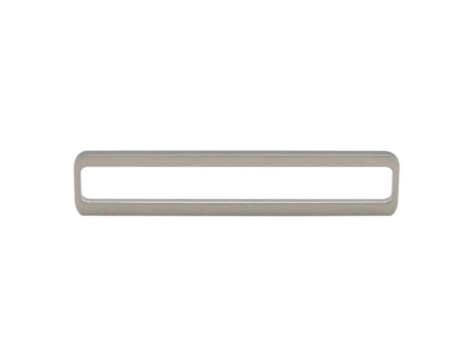 Richelieu 685160195: 96mm cc to 160mm cc Exclusive Rectangular Cabinet Pull - Brushed Nickel