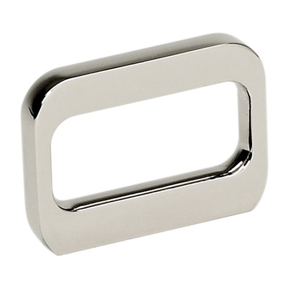 Richelieu 68532180: 1-3/4" Fusion Rectangular Cabinet Knob - Polished Nickel