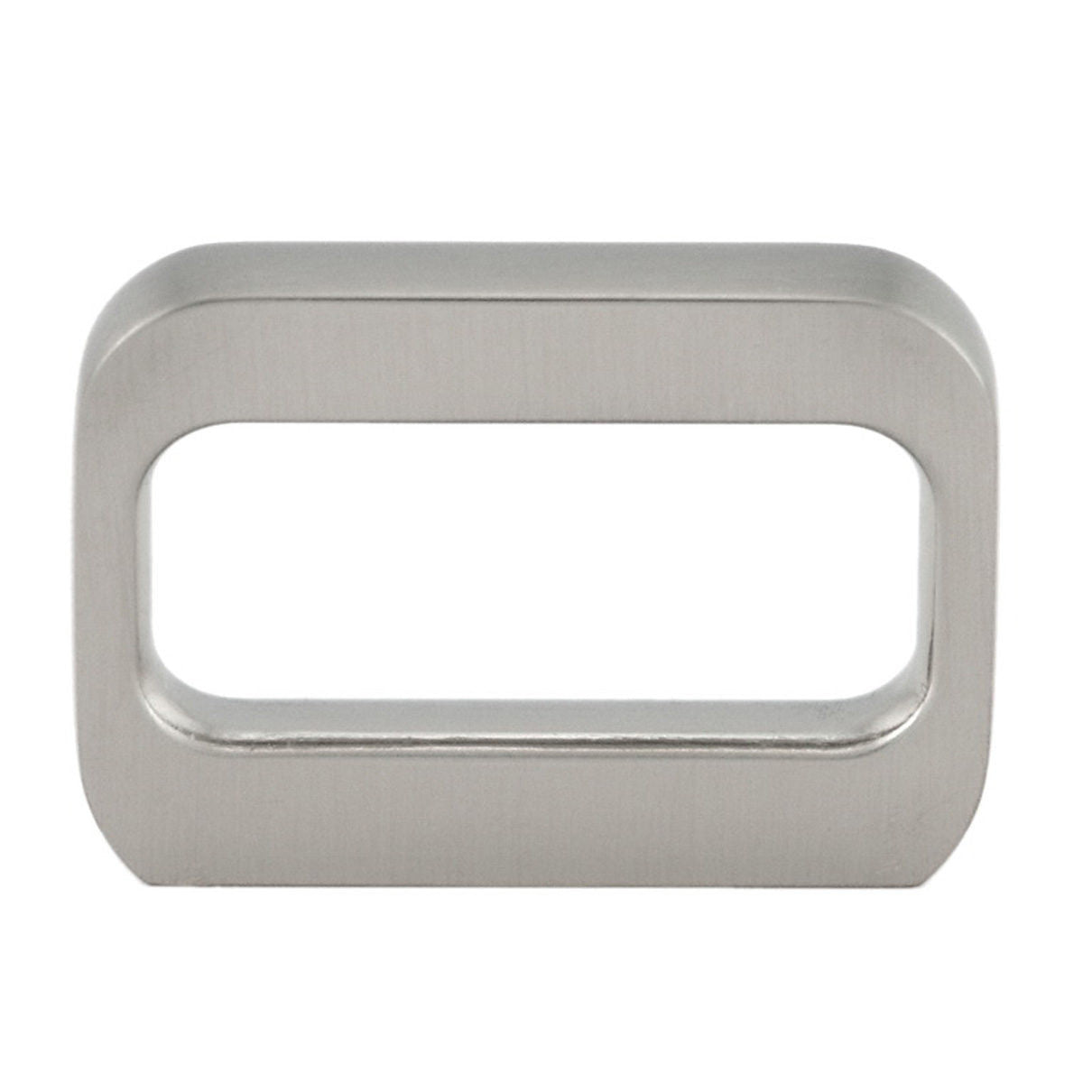 Richelieu 68532195: 1-3/4" Fusion Rectangular Cabinet Knob - Brushed Nickel
