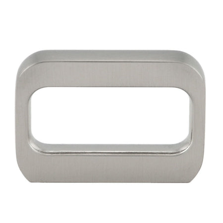 Richelieu 68532195: 1-3/4" Fusion Rectangular Cabinet Knob - Brushed Nickel