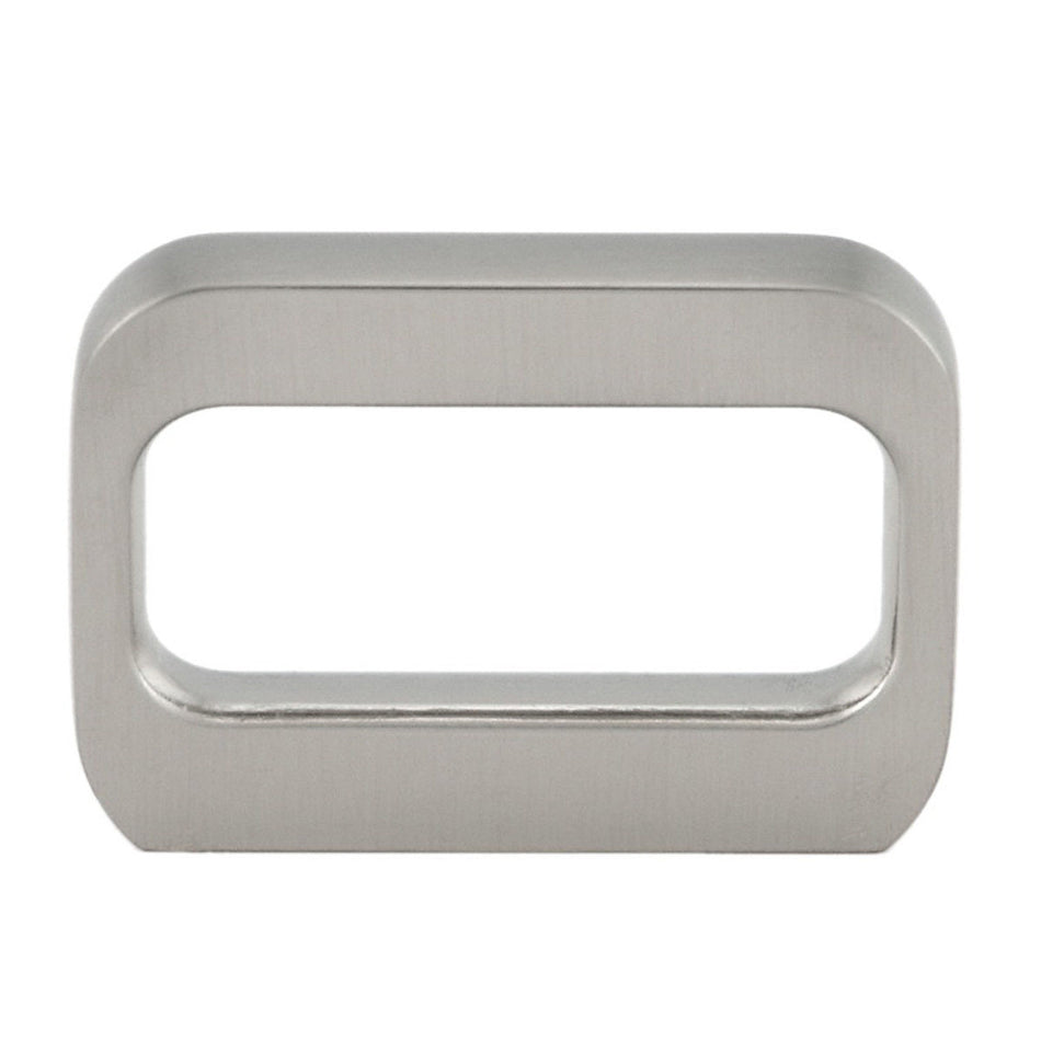 Richelieu 68532195: 1-3/4" Fusion Rectangular Cabinet Knob - Brushed Nickel