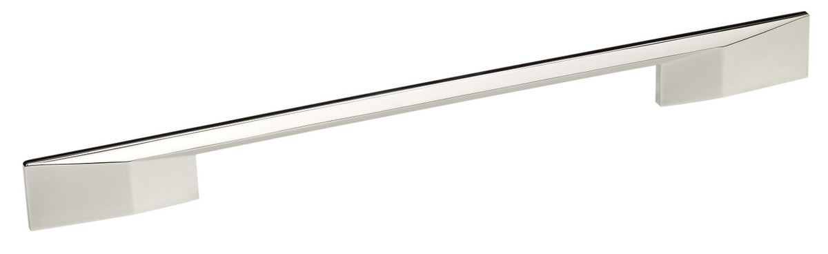 Richelieu 687288180: 288mm cc to 320mm cc Exclusive Euro Bar Cabinet Pull - Polished Nickel