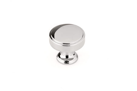 Richelieu 688440180: 1-9/16" Portici Round Cabinet Knob - Polished Nickel