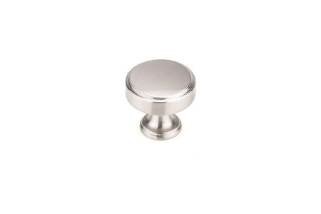 Richelieu 688440195: 1-9/16" Portici Round Cabinet Knob - Brushed Nickel