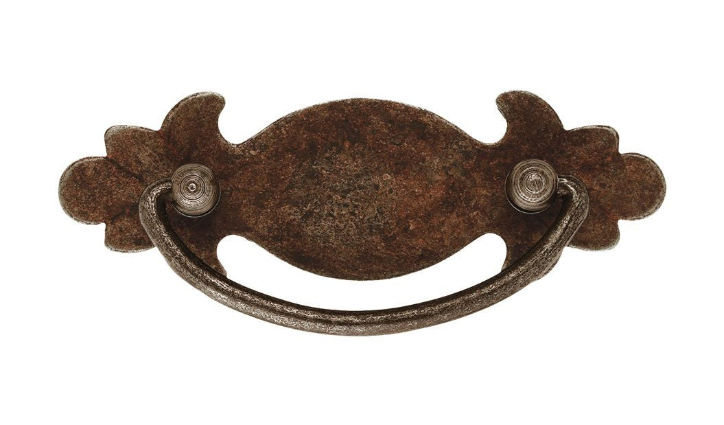 Richelieu 6999064903: 64mm cc Drop Bail Cabinet Pull - Antique Iron