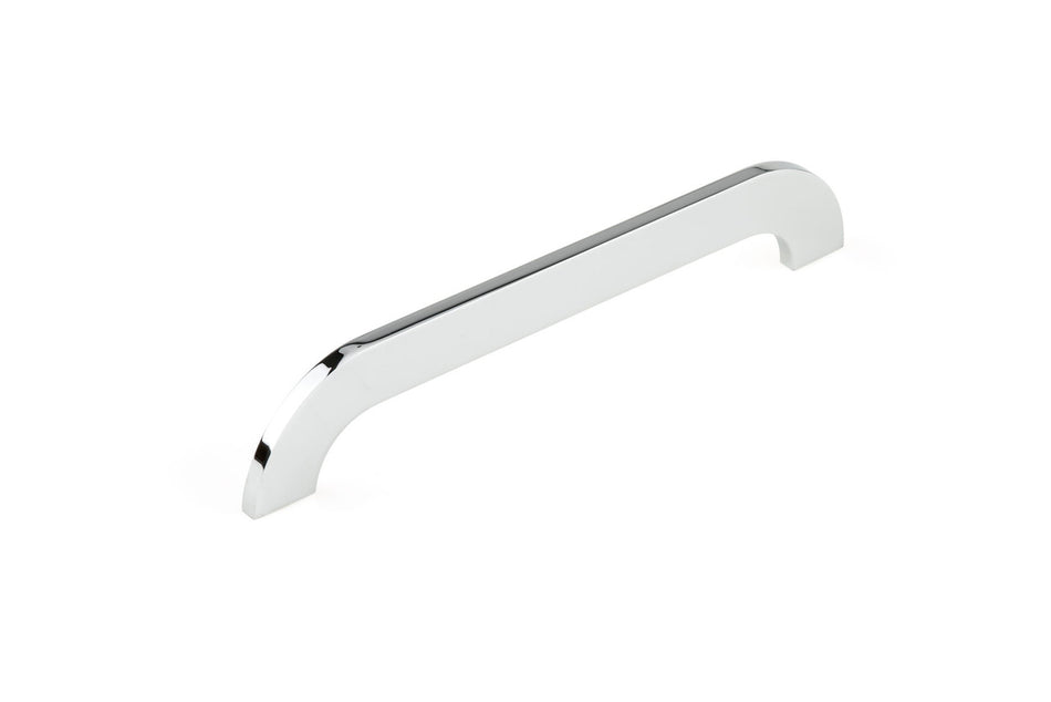 Richelieu 7381192140: 192mm cc Inspiration D-Handle Cabinet Pull - Chrome