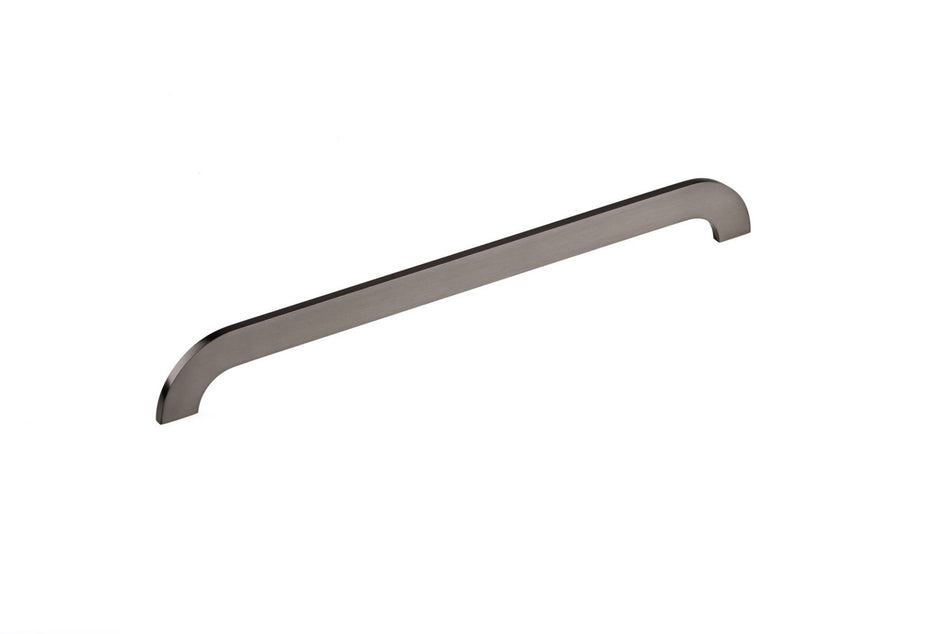 Richelieu 738132092: 320mm cc Inspiration D-Handle Cabinet Pull - Brushed Black Nickel