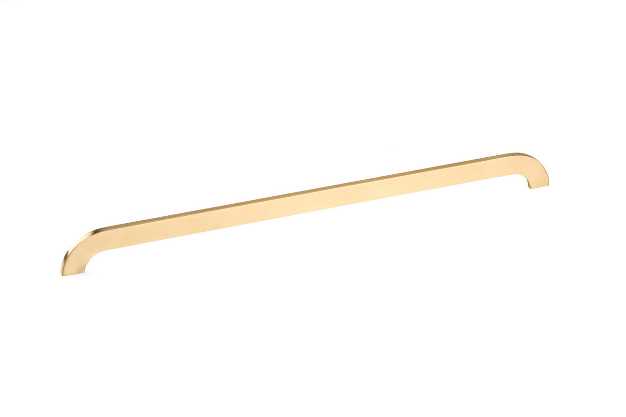 Richelieu 7381448165: 448mm cc Inspiration D-Handle Cabinet Pull - Brushed Gold