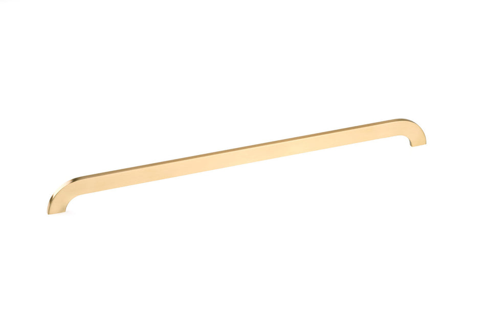 Richelieu 7381448165: 448mm cc Inspiration D-Handle Cabinet Pull - Brushed Gold