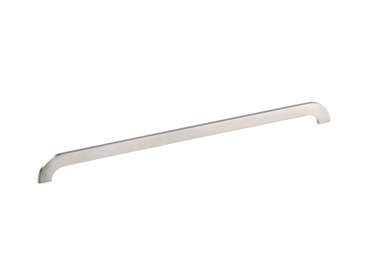 Richelieu 7381448195: 448mm cc Inspiration D-Handle Cabinet Pull - Brushed Nickel