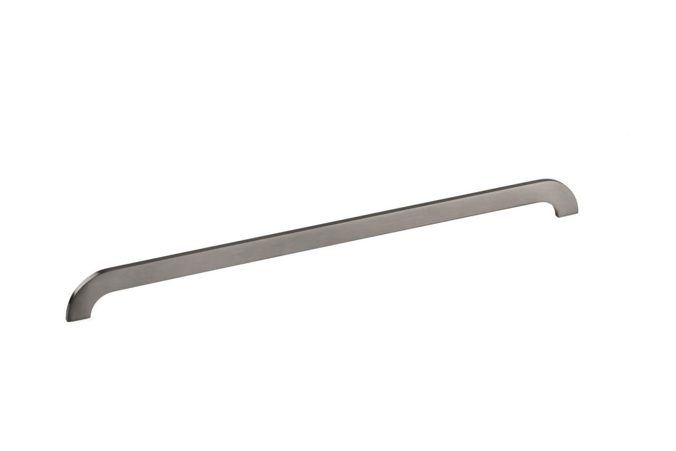 Richelieu 738144892: 448mm cc Inspiration D-Handle Cabinet Pull - Brushed Black Nickel