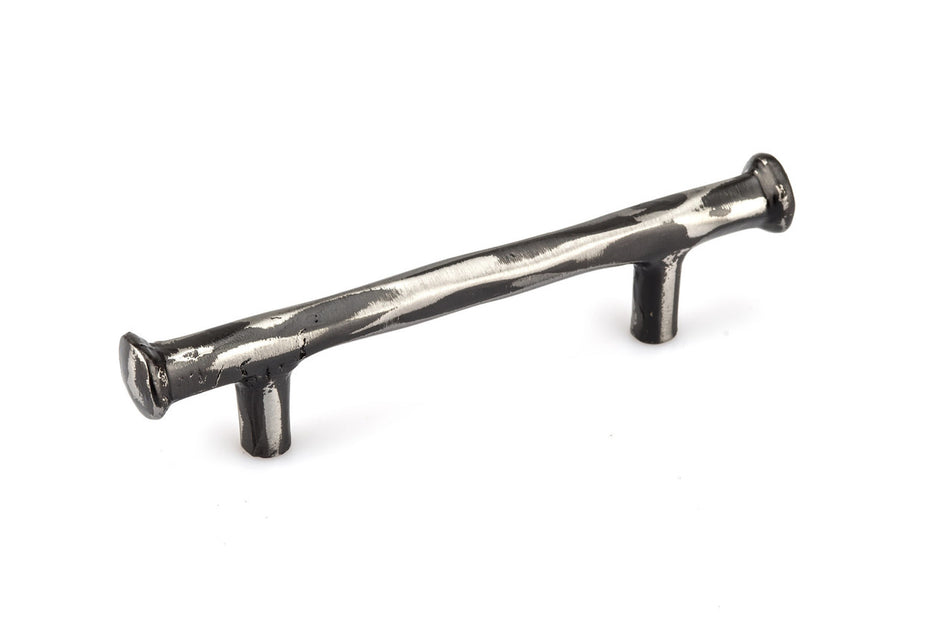 Richelieu 743096903: 96mm cc Rustic Forged Iron Cabinet Pull - Antique Iron
