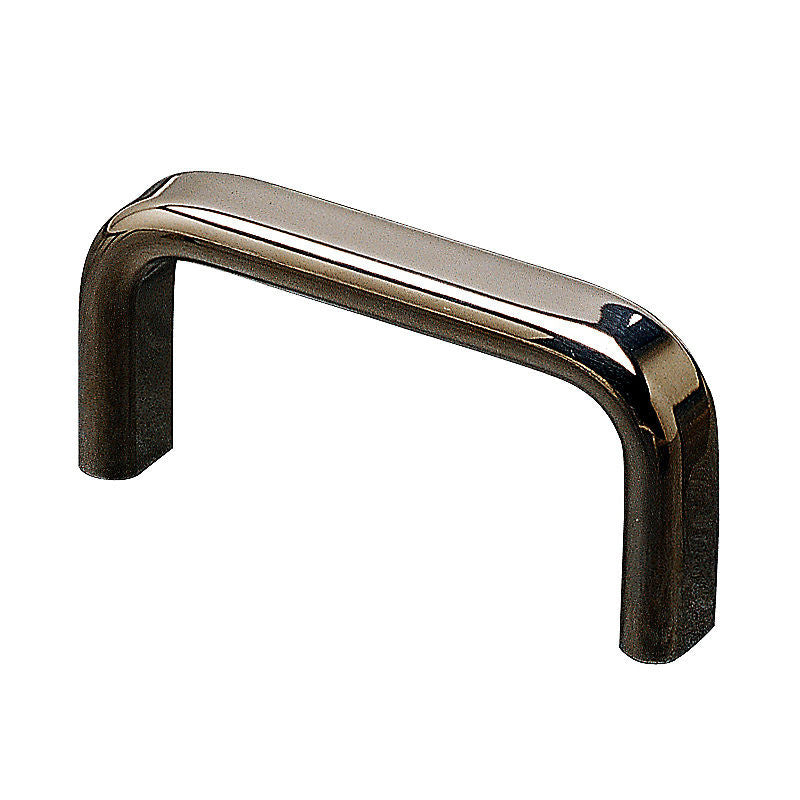 Richelieu 75075171: 75mm cc Contemporary Cabinet Pull - Polished Stainless Steel