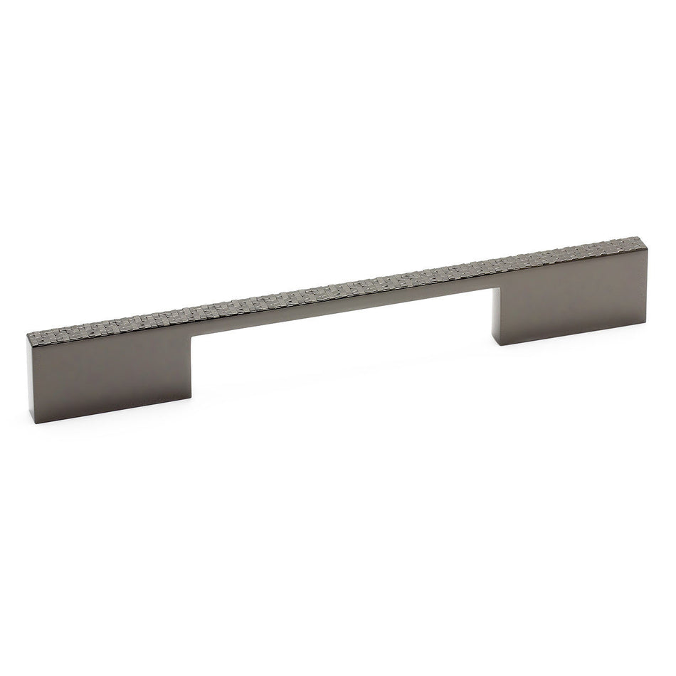 Richelieu 7830192091: 160mm or 192mm cc Contemporary Cabinet Pull - Black Nickel
