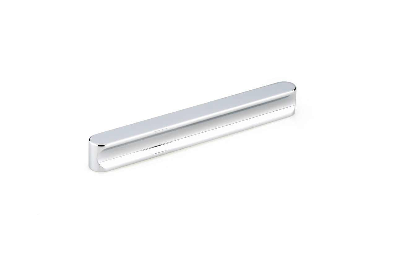 Richelieu 7886128140: 128mm cc to 160mm cc Edge Cabinet Pull - Chrome