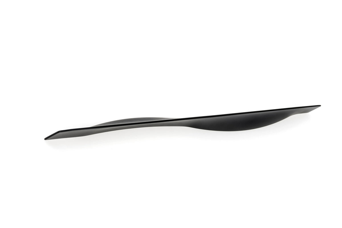 Richelieu 7887200900: 40mm cc to 200mm cc Edge Cabinet Pull - Matte Black