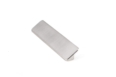 Richelieu 788896195: 32mm cc to 128mm cc Angled Grip Cabinet Pull - Brushed Nickel