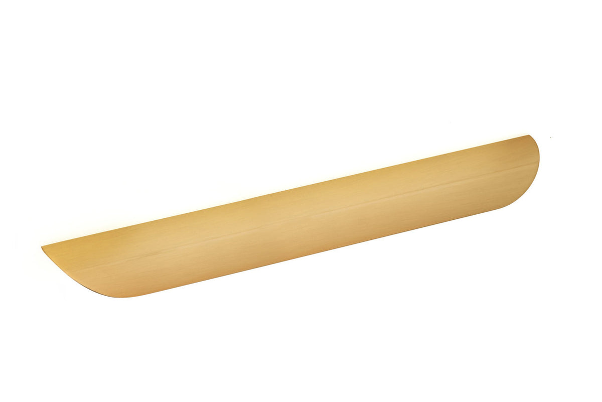 Richelieu 7975192165: 192mm cc Inspiration Edge Cabinet Pull - Brushed Gold