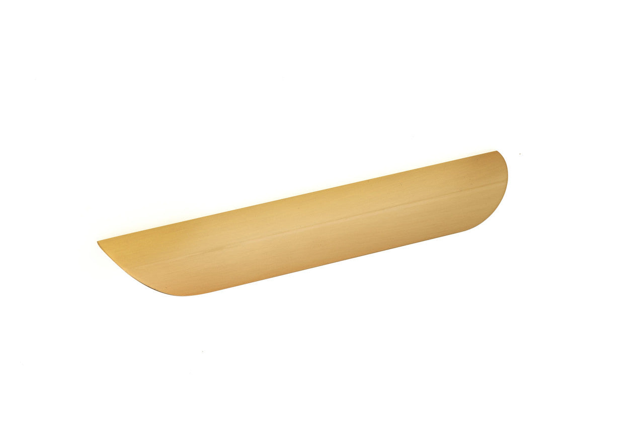 Richelieu 797596165: 96mm cc Inspiration Edge Cabinet Pull - Brushed Gold