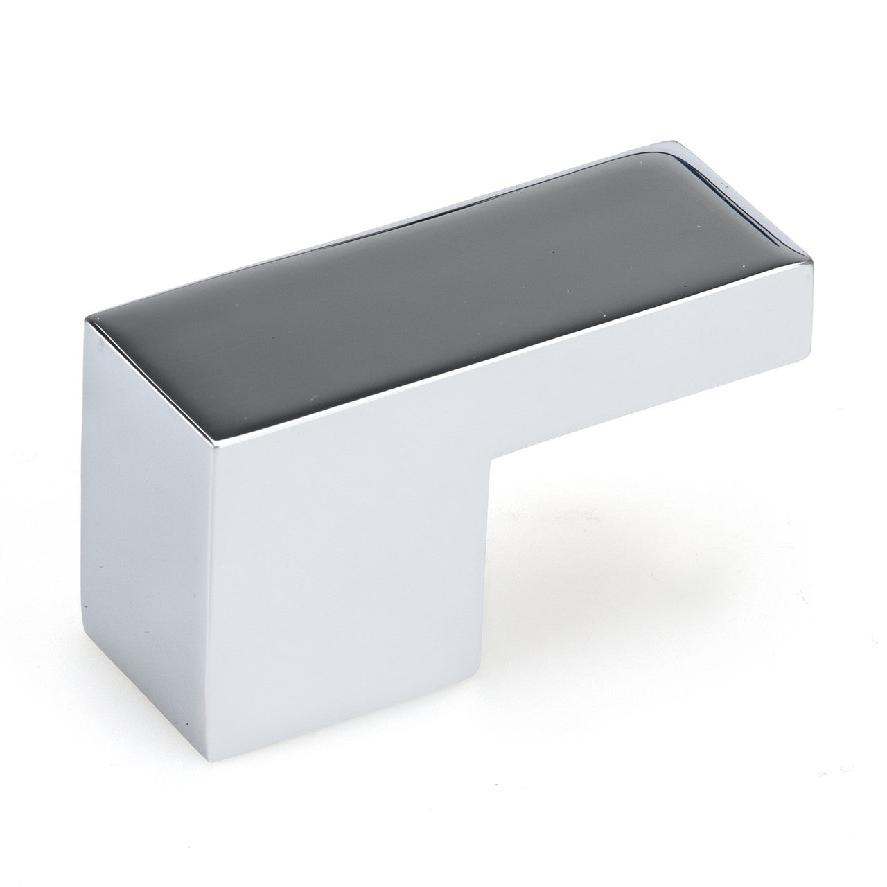 Richelieu 79761654140: 16mm cc L-Shape Cabinet Pull - Chrome