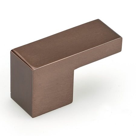 Richelieu 79761654OBRZ: 16mm cc L-Shape Cabinet Pull - Oriental Bronze