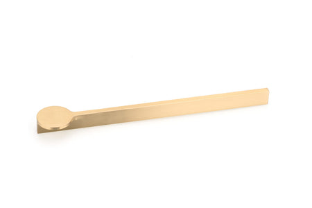 Richelieu 7979256165: 256mm cc Edge Cabinet Pull - Brushed Gold