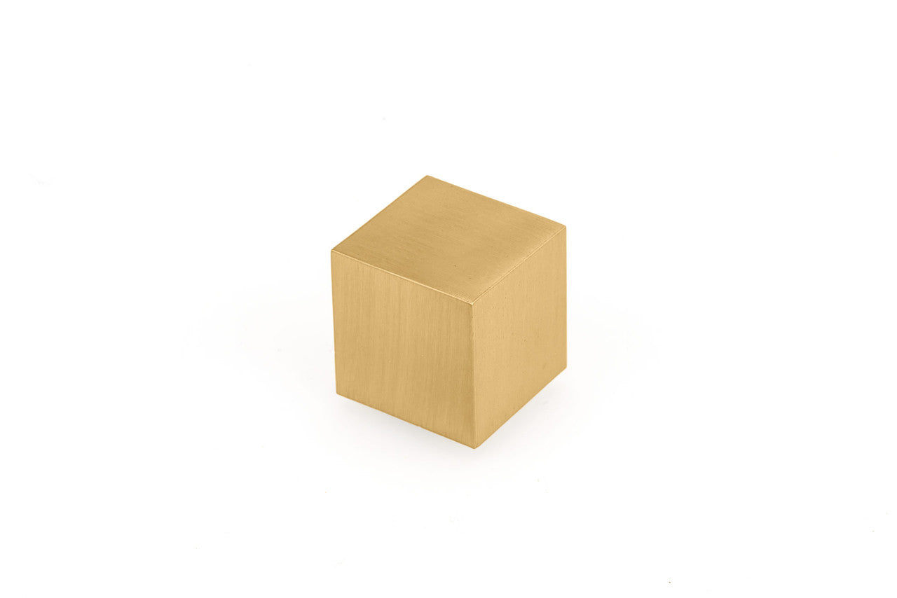 Richelieu 798125165: 1-1/32" Contemporary Round Cabinet Knob - Brushed Gold