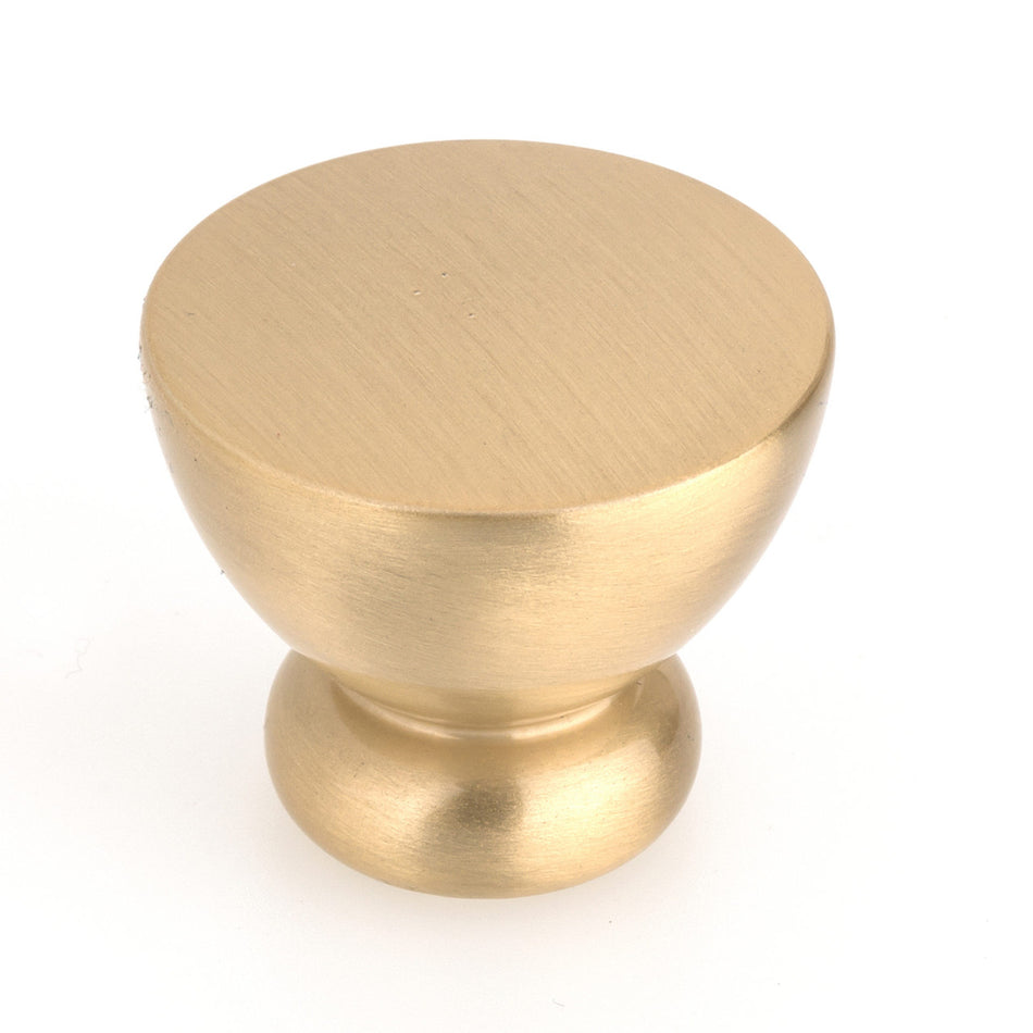 Richelieu 798632165: 1-1/4" Contemporary Cabinet Knob - Brushed Gold
