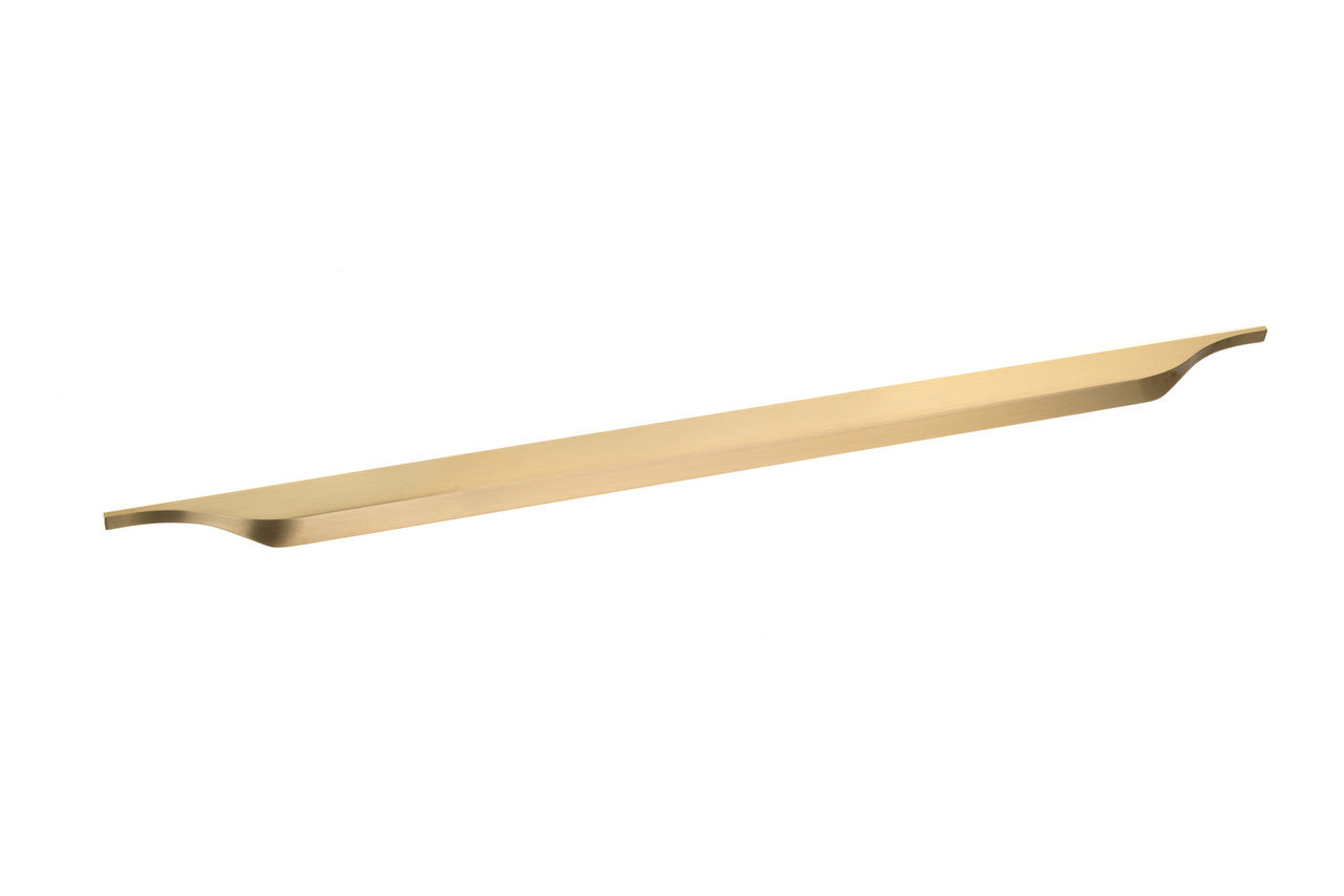 Richelieu 7987448165: 448mm cc Inspiration Edge Cabinet Pull - Brushed Gold