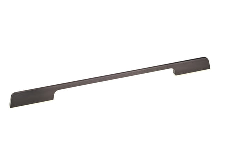 Richelieu 799632092: 320mm cc Inspiration Euro Bar Cabinet Pull - Brushed Black Nickel
