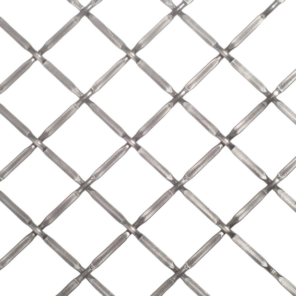 Richelieu 833246142 48 x 72" Diamond Metal Wire Mesh - Pewter