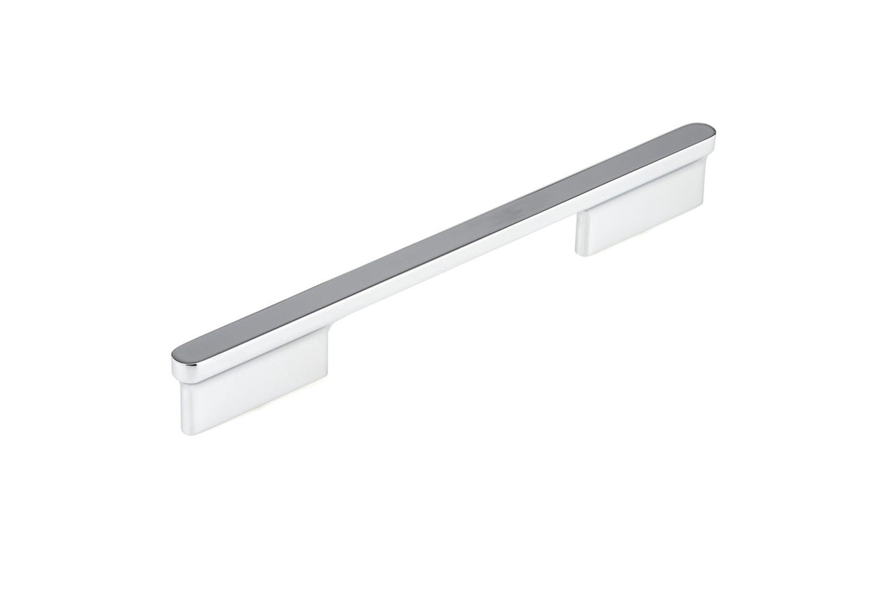 Richelieu 8636160140: 160mm cc Inspiration Flat Bar Cabinet Pull - Chrome
